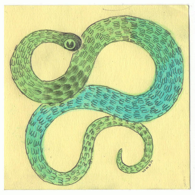 Post-it Show 2021 - Cassia Lupo - "Snake #01"