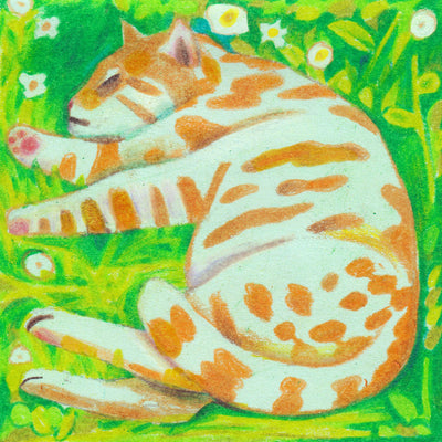 Post-it Show 2021 - Mathew Kam - "Sleeping Cat"