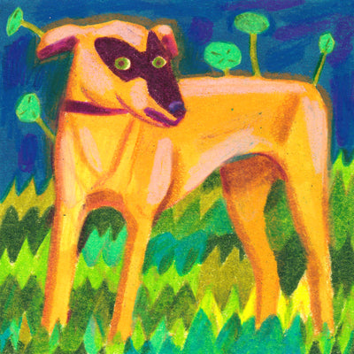 Post-it Show 2021 - Mathew Kam - "Dog at Night"