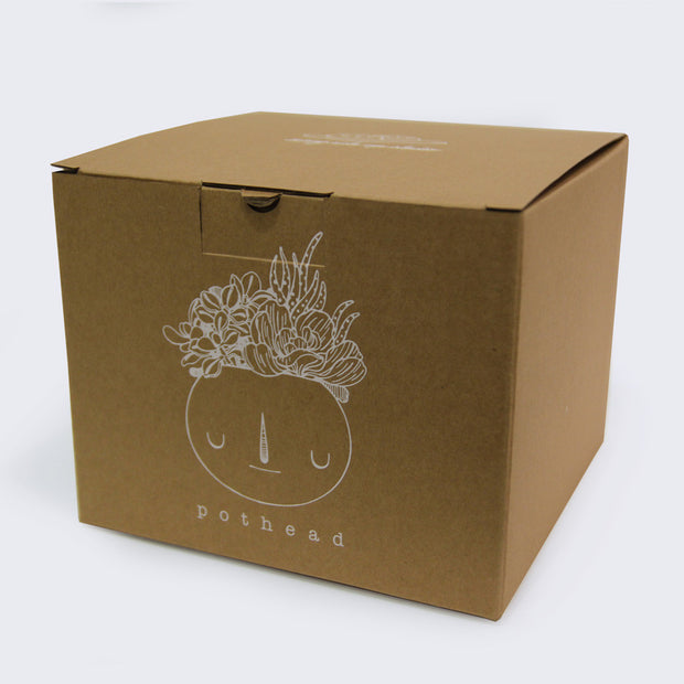 Yoskay Yamamoto x Sunny Side Up Studio - Pothead Planter (Shiny Blue)