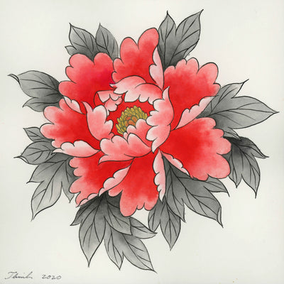 Rakugaki 2 - Thinh Nguyen - #279 - Peony