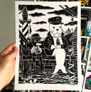 Land and Sea Show - Sam Grinberg - “A Stormy Lunch Break At The Shore”