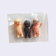 Yukinori Dehara - Satoshi Mini Figure Set of 3 (Nude)