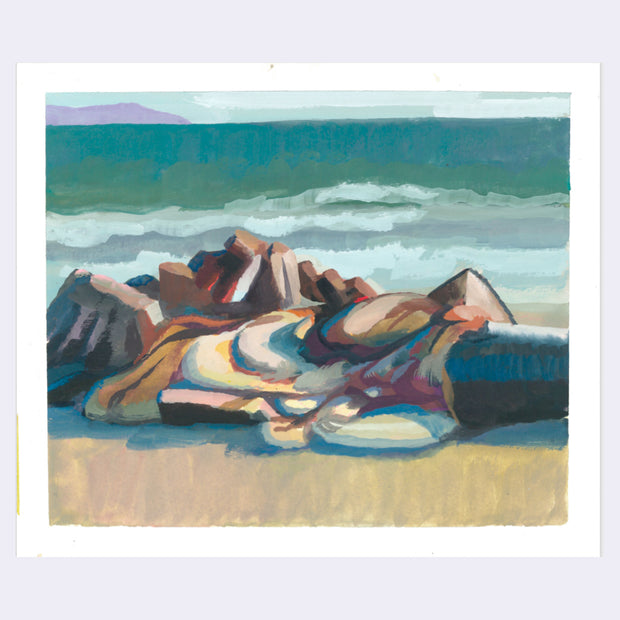 Sitting Outside - #84 - Tom Eichacker - "Beached Whale, Muir Beach"