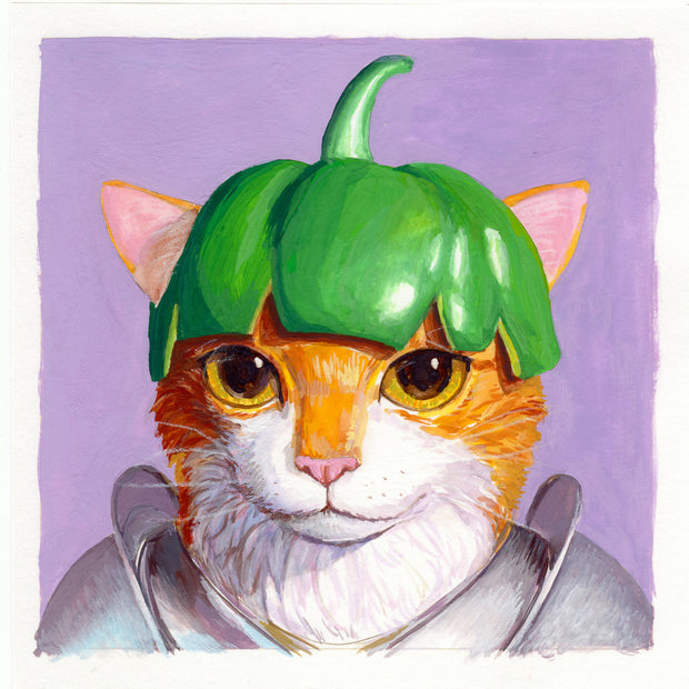 Fruits & Veggies - Justine Lin - "Sir B. Pepper, Knight of the Dining Table"