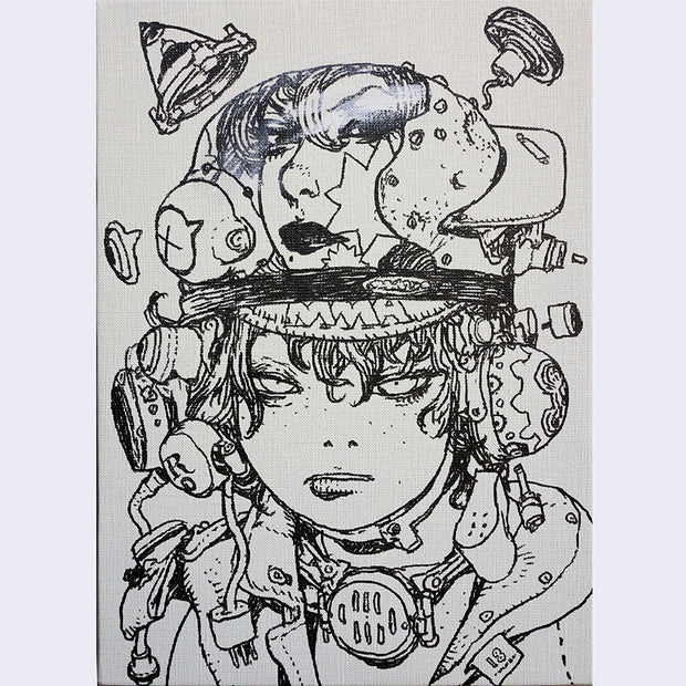 Katsuya Terada - Untitled on Canvas 2 - #2