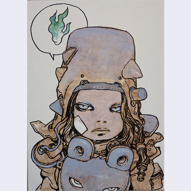 Katsuya Terada - Untitled on Canvas 5 - #5