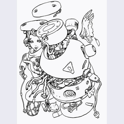 Katsuya Terada - Untitled Drawing Cut Paper 2 - #27