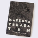 Front cover. Black and grey drawing of a horned dragon with a bird diving past. Chunky text says artist's name and ten.