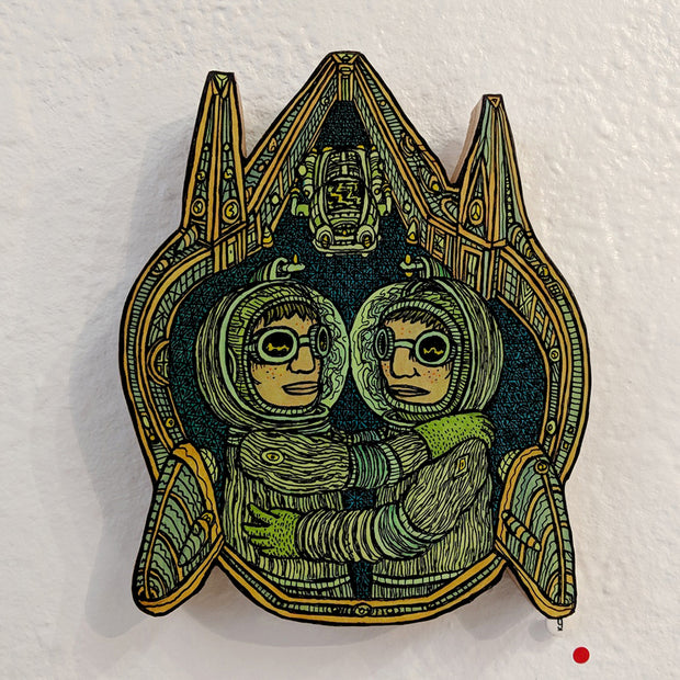 Theo Ellsworth - Inner-Space Doppelganger Peaceful Relations Mask - #9