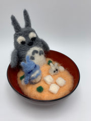 Nikki Longfish - "Miso Totoro Felted"