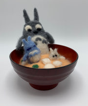 Nikki Longfish - "Miso Totoro Felted"