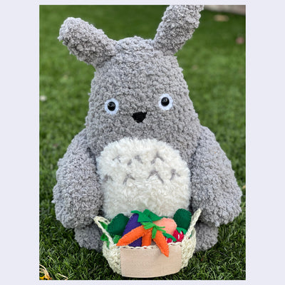 Fruits & Veggies - Hooked Hands - "Farmer's Market Totoro"