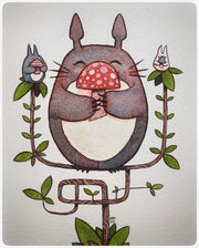 Totoro Show 5 - Michael Fleming	 - “Three Mushrooms”