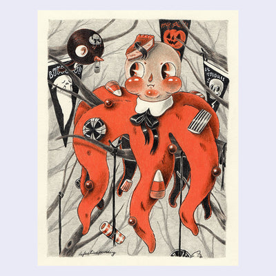 Chiho Aoshima - The Fountain of the Skull Print – GiantRobotStore