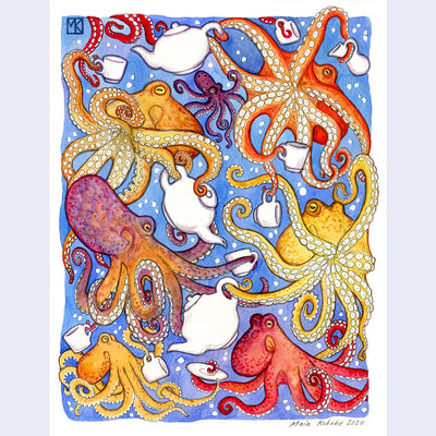 Underwater Show - Maia Kobabe - "Octopus Tea"