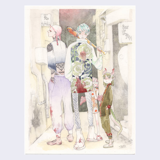 Yokai: Folklores & Fables 2022 - Junko Ogawa - “Oni-sans”