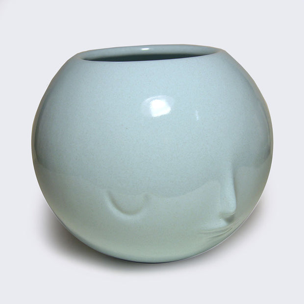 Yoskay Yamamoto x Sunny Side Up Studio - Pothead Planter (Shiny Blue)