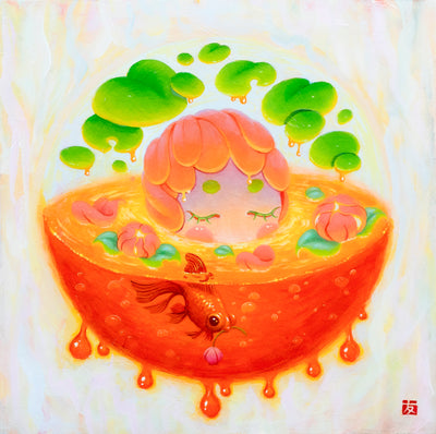 8 x 8 (2021) - Yumi Yamazaki - "Warm Glow"