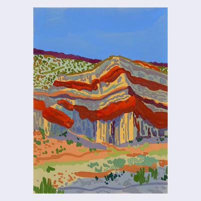 Sitting Outside - #34 - Ariel Lee - "Red Rock Canyon State Park #2"