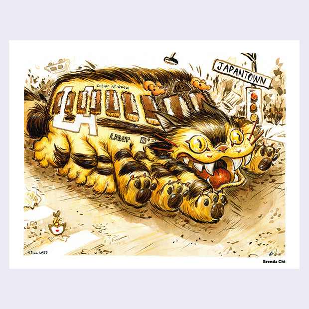 Totoro Show 6 - Brenda Chi - "Still Late: LADOT Catbus"