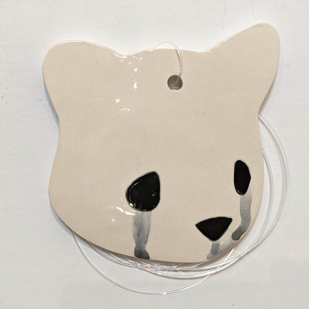 Jenn Lima - Luke Chueh: More Drawings - 4"-5" Medium Ceramic Bear Head (Facing Right)