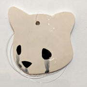 Jenn Lima - Luke Chueh: More Drawings - 4 to 5" Medium Ceramic Bear Head (Facing Left)