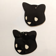 Jenn Lima - Luke Chueh: More Drawings - White on Black Ceramic Bear Head