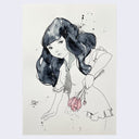 Rakugaki 3 - Soey Milk - #176 - "Ink and Water No. 3"