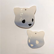 Jenn Lima - Luke Chueh: More Drawings - Ombre Blue Ceramic Bear Head