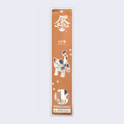 Paper packaging for Piperoid Calico cat.