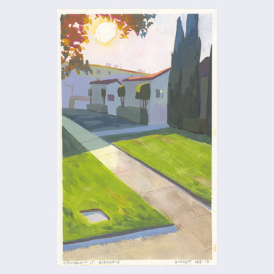 Sitting Outside - #18 - Garrett Lee - "California St. Glendale"