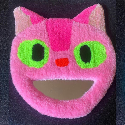 Totoro Show 7 - Made in Chynna - “Neon Catbus Head Rug Mirror”