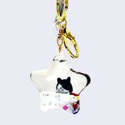 Kitty Star Floaty Cat Keychain (Assorted)