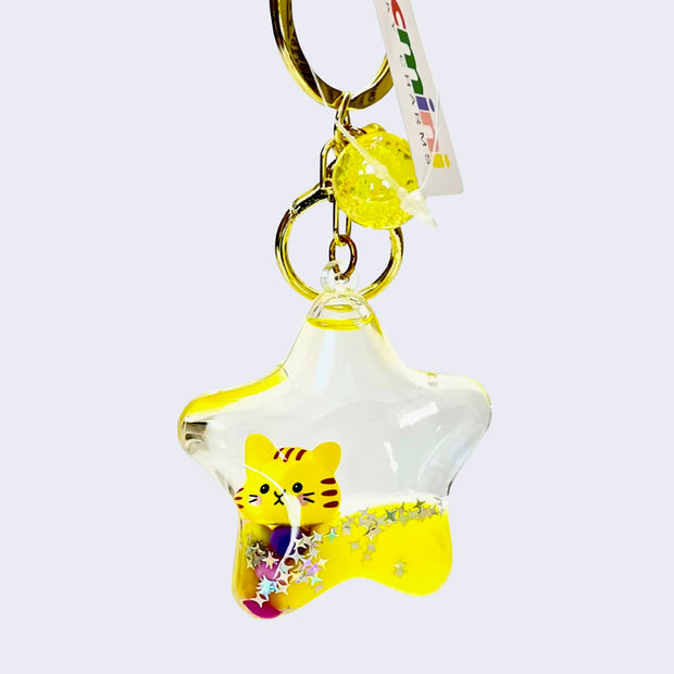 Kitty Star Floaty Cat Keychain (Assorted)