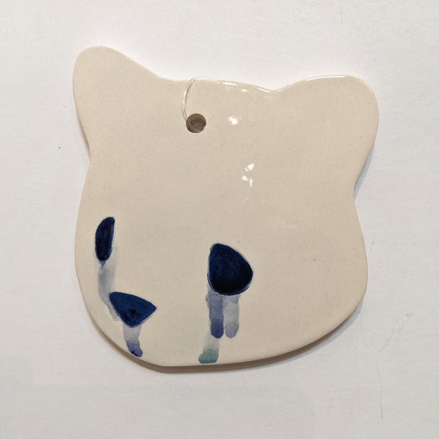 Jenn Lima - Luke Chueh: More Drawings - 4 to 5" Medium Ceramic Bear Head (Facing Left)