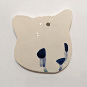 Jenn Lima - Luke Chueh: More Drawings - 4"-5" Medium Ceramic Bear Head (Facing Right)