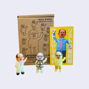 Yukinori Dehara - Satoshi Mini Figure Set of 3 (Glow-in-the-Dark Nude)