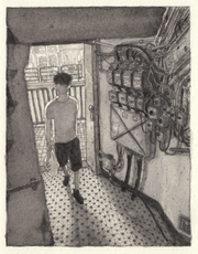 Rain Szeto - Idle Moments - "Entryway (Monochrome No. 3)"