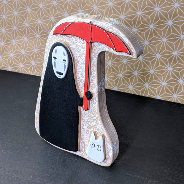 Totoro Show 6 - Federico Tobon - "No Face Waiting in the Rain"