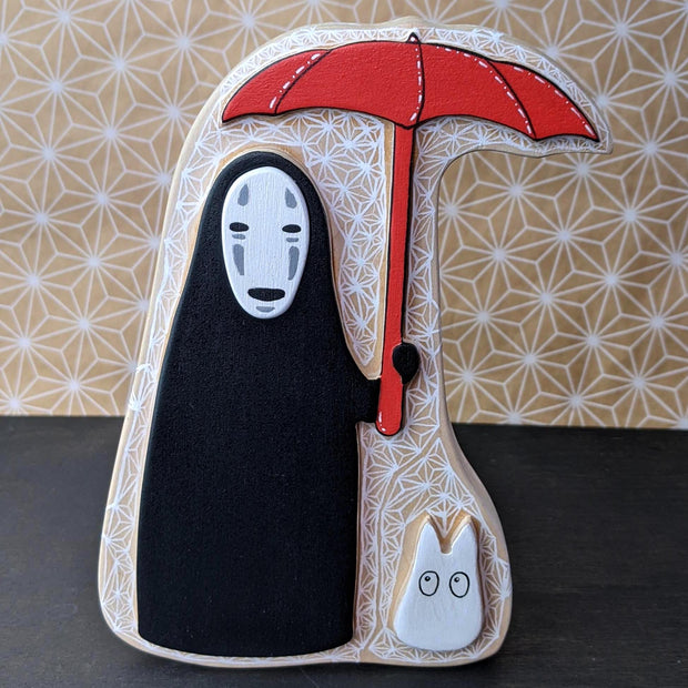 Totoro Show 6 - Federico Tobon - "No Face Waiting in the Rain"