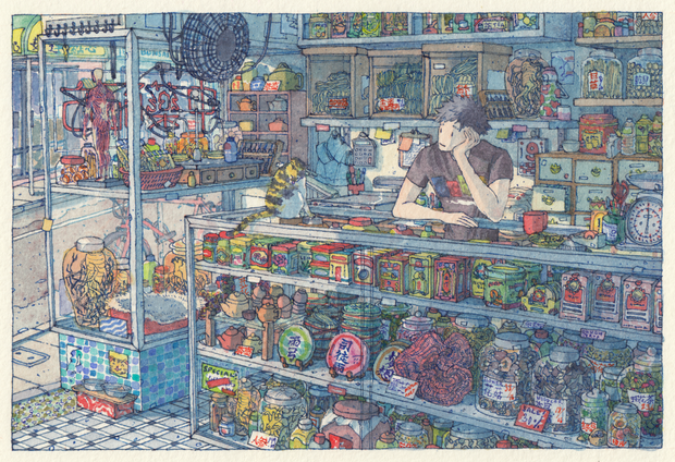 Rain Szeto - Idle Moments - "Herb Shop"