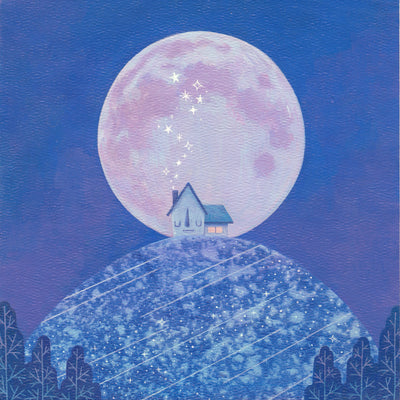 Yoskay Yamamoto - Flower Bird Wind Moon - "House on Cosmic Hill"