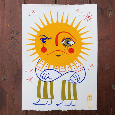 Rakugaki 4 - Erick Martinez - "Grumpy Sun"