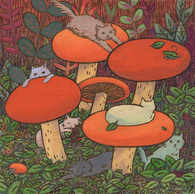 Neko Show 3 (Year of the Tiger) - Jen Tong - "Mushroom Afternoon"