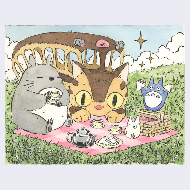 Totoro Show 7 - Kelly Yamagishi - “Totoro Tea Time”