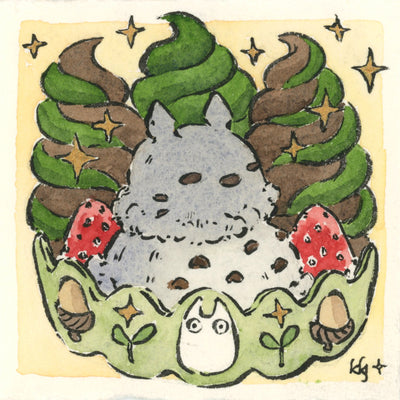 Totoro Show 7 - Kelly Yamagishi - “Totoro Sundae”