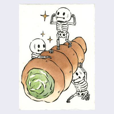 Rakugaki 4 - Kelly Yamagishi - "Matcha Cornet"