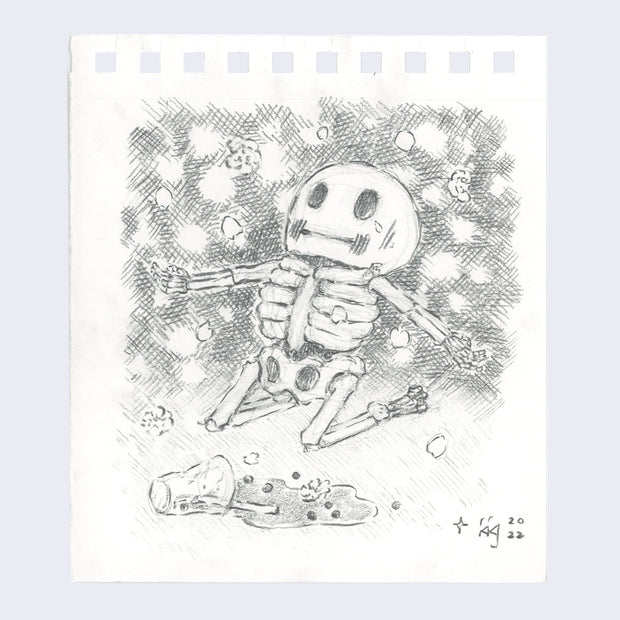 Rakugaki 4 - Kelly Yamagishi - "Don't Cry Over Spilled Milk Tea"