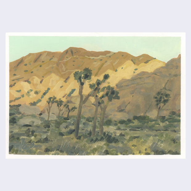 Sitting Outside - #76 - Mike Dutton - "Late Sunset from Intersection Boulder - Joshua Tree" 2022